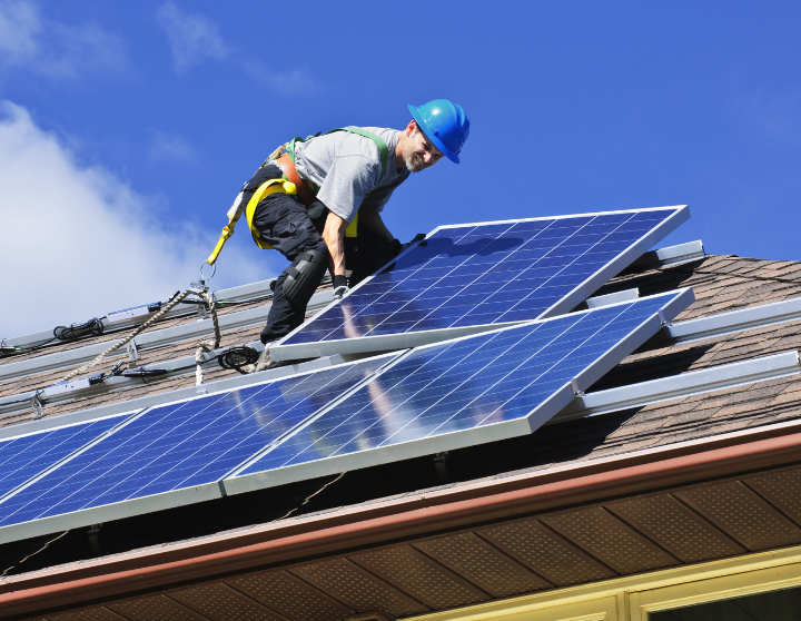 Professionnel panneaux solaires